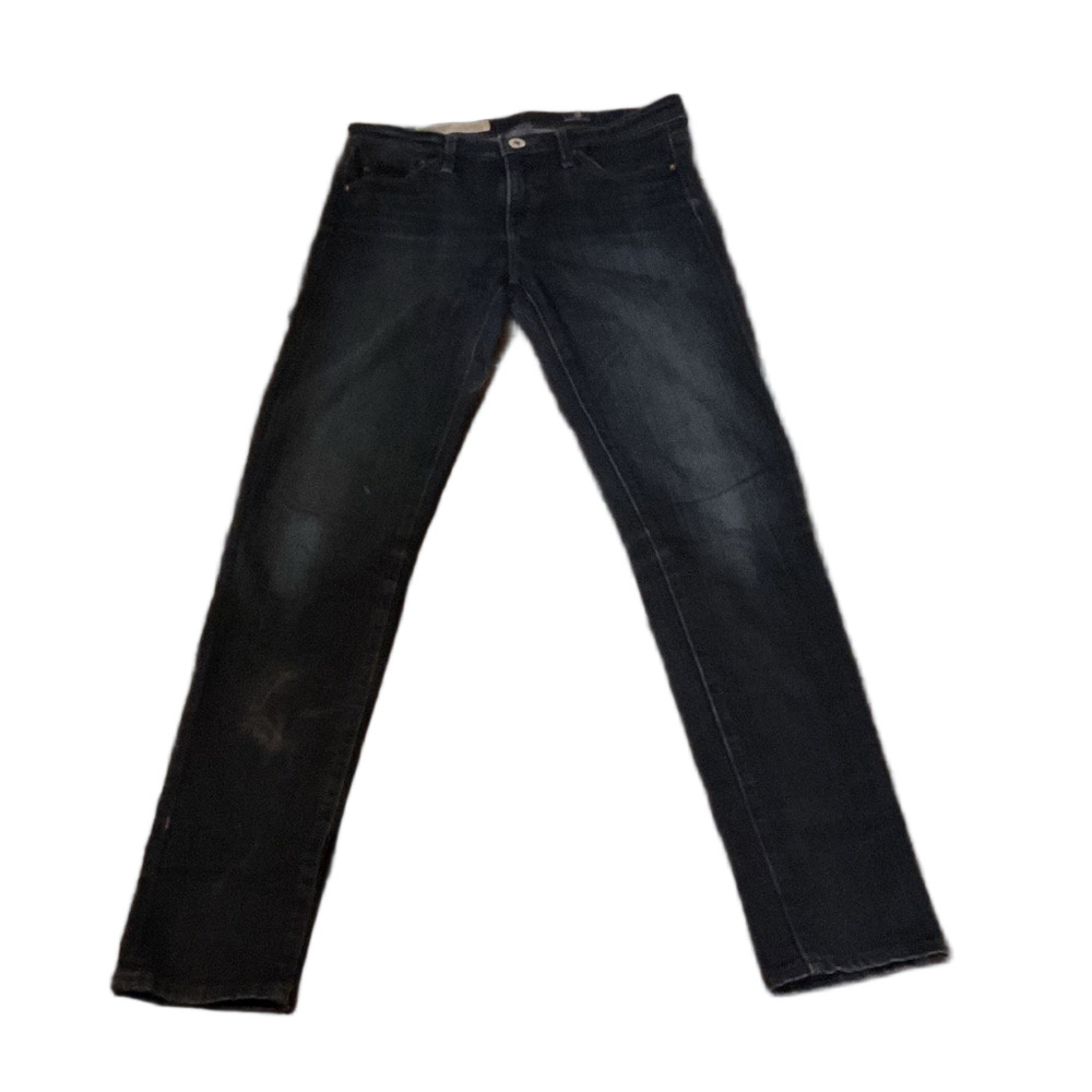 AG Adriano Goldschmied Women's Midnight Straight Leg Jeans